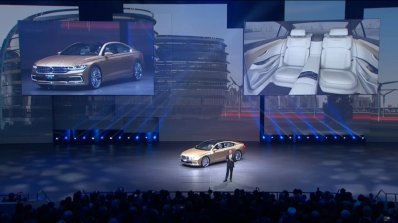 VW C Coupe GTE Concept individual rear seats at VW Group Night Shanghai 2015