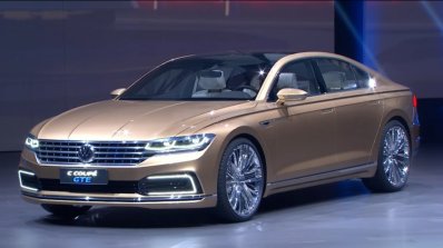 VW C Coupe GTE Concept lights on at VW Group Night Shanghai 2015