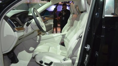 Volvo XC90 Excellence front seats at Auto Shanghai 2015