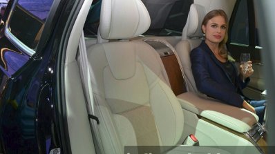 Volvo XC90 Excellence rear seat at Auto Shanghai 2015
