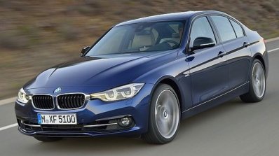 2015 BMW 3 Series facelift front quarter leaked