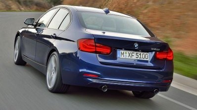 2015 BMW 3 Series facelift rear leaked