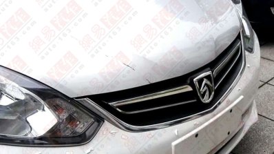 2015 Baojun 330 hood and grille spotted undisguised
