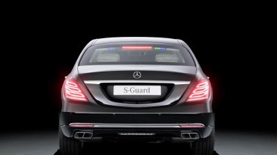 2015 Mercedes S600 Guard lights