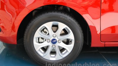 Ford Figo Aspire alloy wheel from unveiling