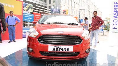 Ford Figo Aspire front fascia from unveiling