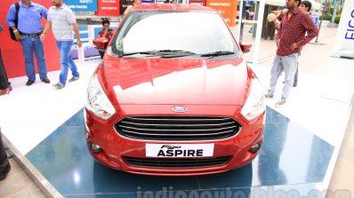 Ford Figo Aspire front view from unveiling