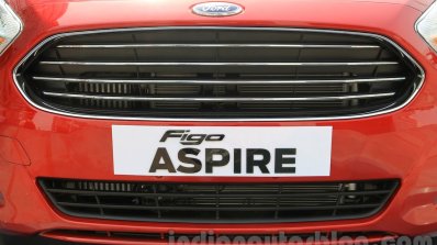 Ford Figo Aspire grille from unveiling