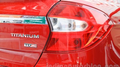 Ford Figo Aspire taillight from unveiling