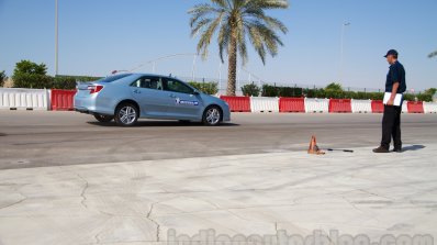 Michelin 125th Anniversary camry brake test(2)