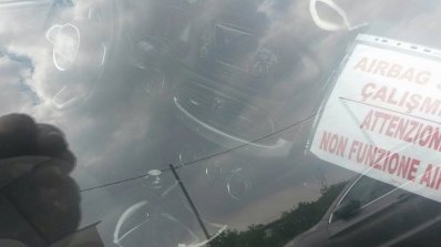 New Fiat compact sedan New Fiat Linea cabin spied