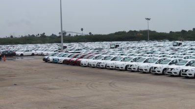 Nissan export stock aerial image