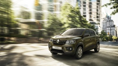 Renault Kwid front three quarter press image