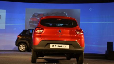Renault Kwid rear from India