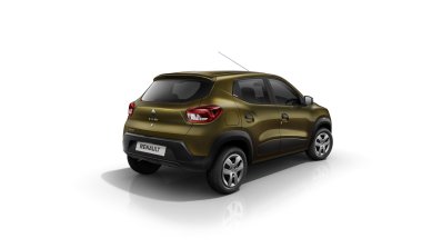 Renault Kwid rear three quarter press image