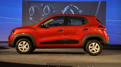 Renault Kwid side view from India