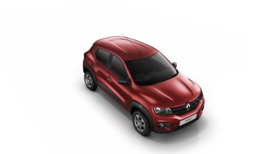 Renault Kwid top view red paintjob press image
