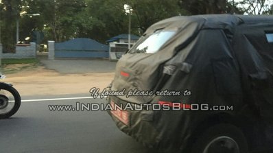 Renault XBA Renault Kayou Chennai taillight spied