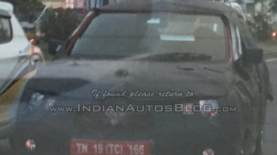 Renault XBA Renault Kayou grille Chennai spied