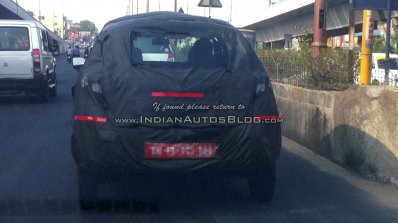 Renault XBA Renault Kayou rear spotted in Chennai