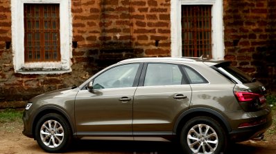 2015 Audi Q3 facelift rear quarter India Review