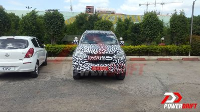 2015 Chevrolet Trailblazer front snapped up close