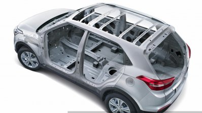 2015 Hyundai Creta HIVE body structure unveiled press image