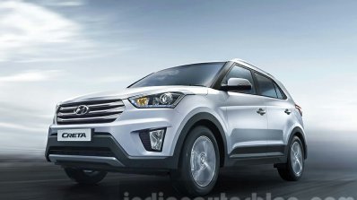 2015 Hyundai Creta front quarter unveiled press image
