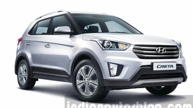 2015 Hyundai Creta front three quarter unveiled press image