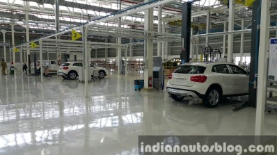 2015 Mercedes GLA quality checkpoint enters local CKD assembly