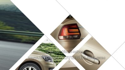 2015 VW Vento facelift rear changes brochure