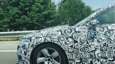 2016 Audi A4 front wing spied in Italy.