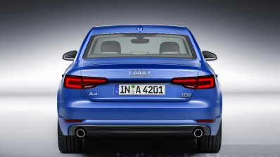 2016 Audi A4 rear press shots