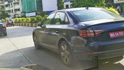 2016 Audi A4 rear quarter India spied