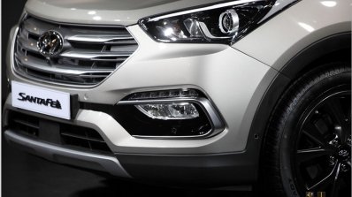 2016 Hyundai Santa Fe Prime lower fascia unveiled in Korea