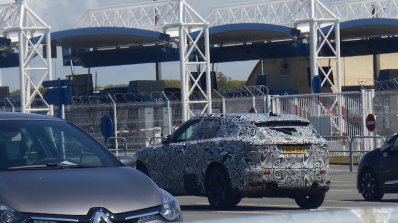 2016 Jaguar F-Pace rear three quarter spotted in Calais