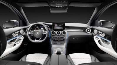 2016 Mercedes GLC dasboard unveiled press images