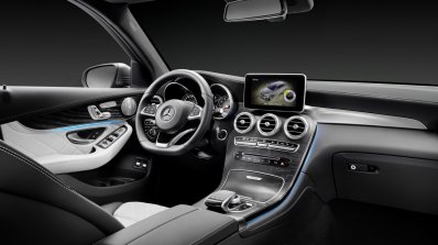2016 Mercedes GLC front cabin unveiled press images