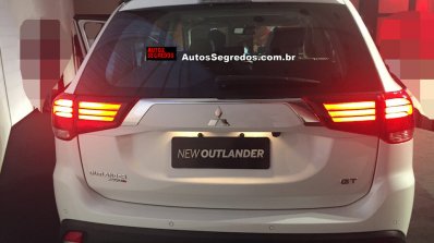2016 Mitsubishi Outlander rear available in diesel variant