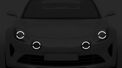 2016 Renault Alpine near-production concept front headlamp cluster revealed in patent images
