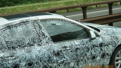2017 BMW 1 Series sedan front end interior snapped testing
