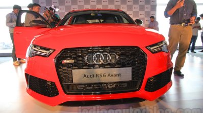 Audi RS6 Avant front India launch