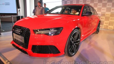 Audi RS6 Avant front quarters India launch