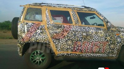 Mahindra U301 side new spyshots