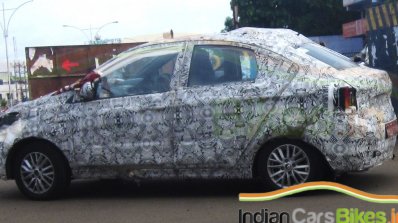 Tata Kite compact sedan wheels spied