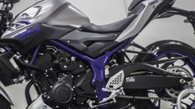 Yamaha MT25 Indonesia seat detail