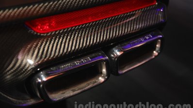 2015 Mercedes AMG S 63 Coupe exhaust pipes launched in Delhi