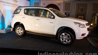 2016 Chevrolet Trailblazer side unveiled in Delhi