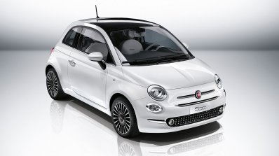 2016 Fiat 500 (facelift) front quarter unveiled press image