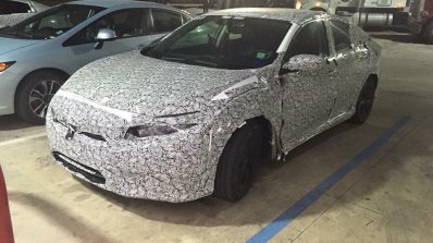 2016 Honda Civic front three quarter spotted in Texas, USA